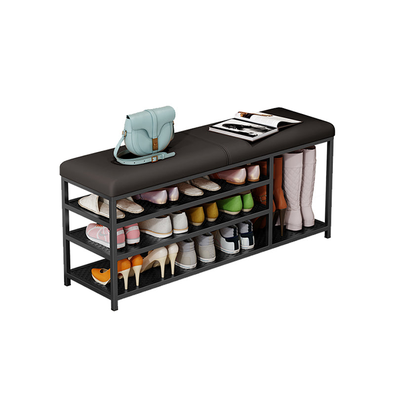 Modern Style Entryway Bench Cushioned Shoe Storage Seating Bench Clearhalo 'Benches' 'Chairs & Seating' 'furn' 'furn_benches' 'Furniture' 'Living Room Furniture' 7324318