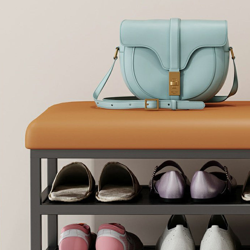 Modern Style Entryway Bench Cushioned Shoe Storage Seating Bench Clearhalo 'Benches' 'Chairs & Seating' 'furn' 'furn_benches' 'Furniture' 'Living Room Furniture' 7324322