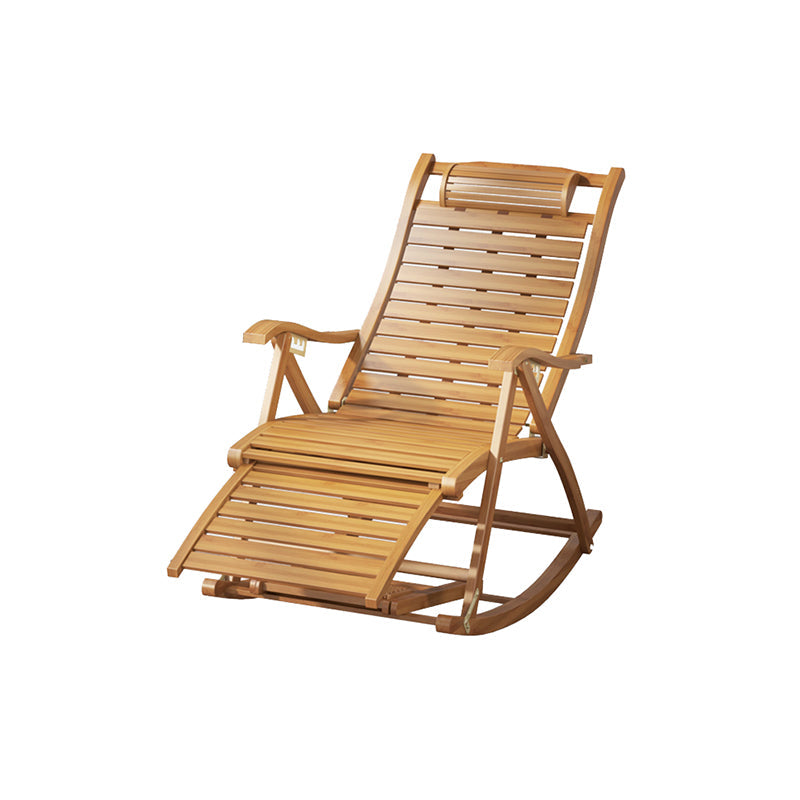 Contemporary Rocking Chair Bamboo Frame Spindle Backrest Indoor Rocking Chair Clearhalo 'Chairs & Seating' 'furn' 'furn_rocking_chairs' 'Furniture' 'Living Room Furniture' 'Rocking Chairs' 'rocking_chairs' 7324347