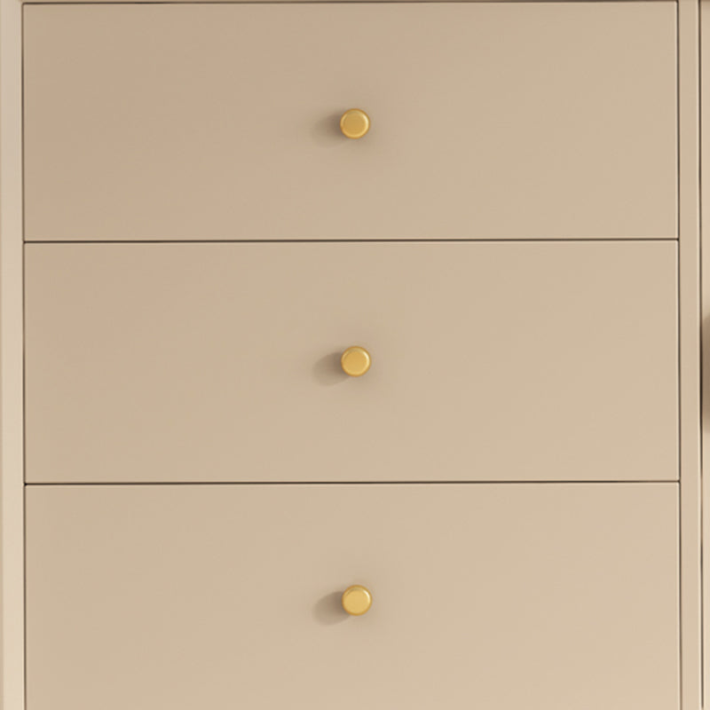 Server a buffet di pietra per tavolino a buffet contemporanei con cassetti per sala da pranzo