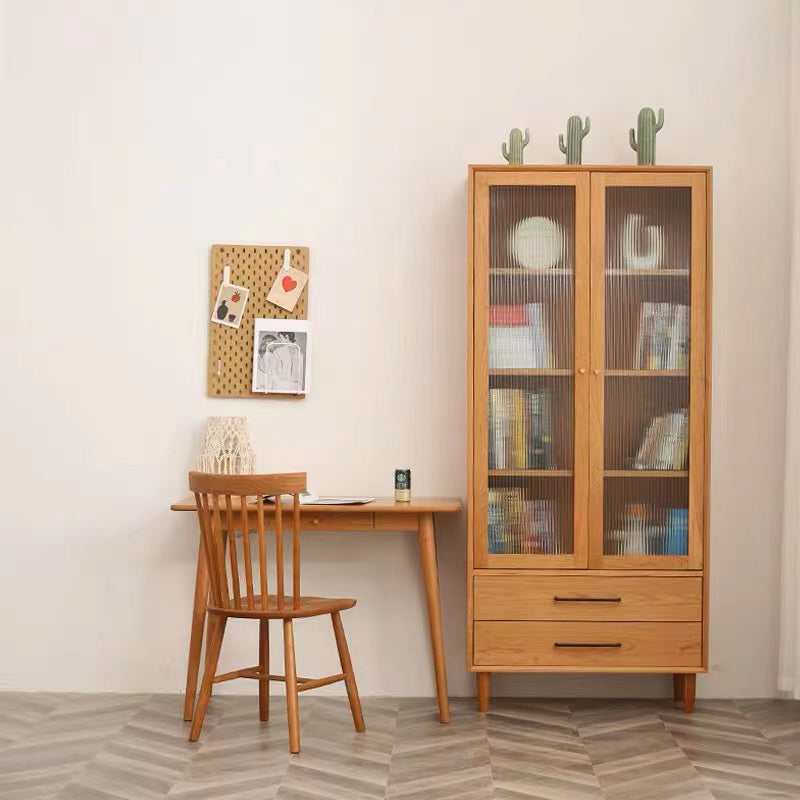 Mid-Century Modern Solid Wood Chest Rectangle Accent Cabinet with Drawer Clearhalo 'Cabinets & Chests' 'cabinets_chests' 'furn' 'furn_cabinets_chests' 'Furniture' 'Living Room Furniture' 7324578