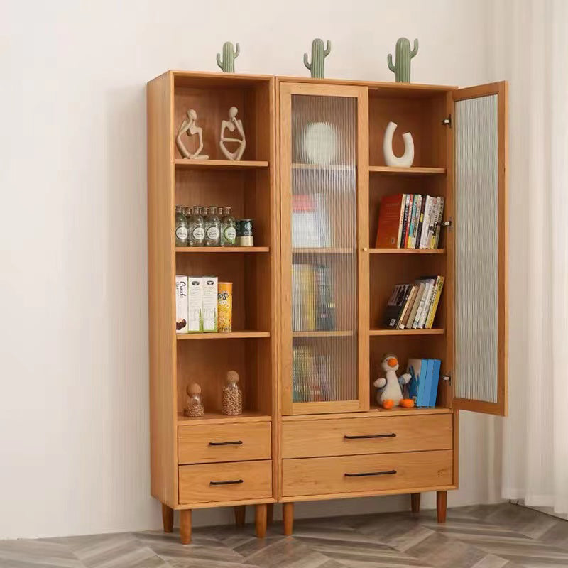 Mid-Century Modern Solid Wood Chest Rectangle Accent Cabinet with Drawer Clearhalo 'Cabinets & Chests' 'cabinets_chests' 'furn' 'furn_cabinets_chests' 'Furniture' 'Living Room Furniture' 7324580