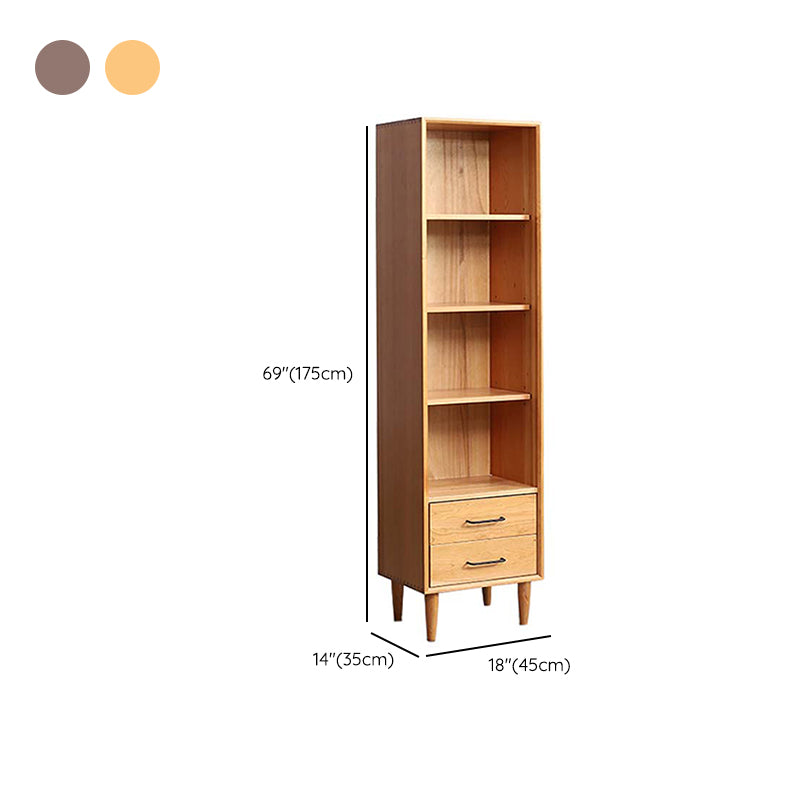 Mid-Century Modern Solid Wood Chest Rectangle Accent Cabinet with Drawer Clearhalo 'Cabinets & Chests' 'cabinets_chests' 'furn' 'furn_cabinets_chests' 'Furniture' 'Living Room Furniture' 7324588