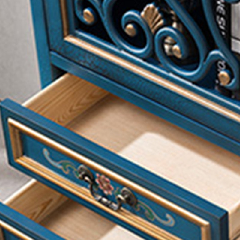 Industrial Solid Wood Accent Cabinet Rectangle Accent Cabinet with Drawer Clearhalo 'Cabinets & Chests' 'cabinets_chests' 'furn' 'furn_cabinets_chests' 'Furniture' 'Living Room Furniture' 7324604