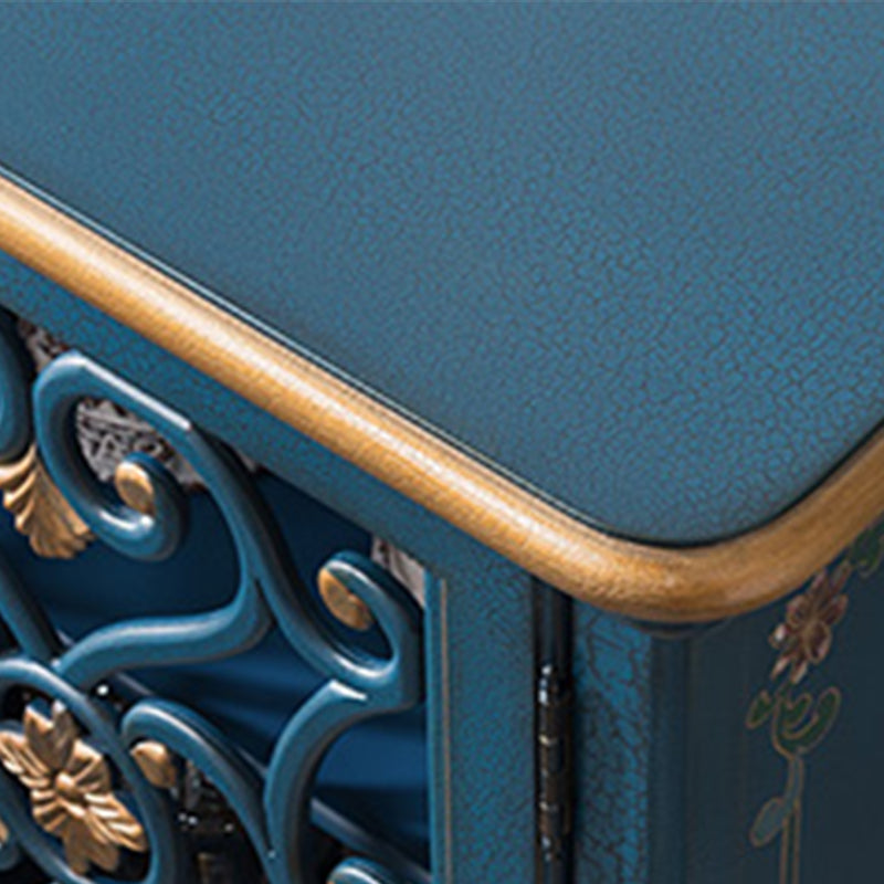 Industrial Solid Wood Accent Cabinet Rectangle Accent Cabinet with Drawer Clearhalo 'Cabinets & Chests' 'cabinets_chests' 'furn' 'furn_cabinets_chests' 'Furniture' 'Living Room Furniture' 7324607