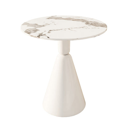 Set da pranzo rotondo con sedie bianche 1/2/3/4 pezzi Set da pranzo in pietra per casa