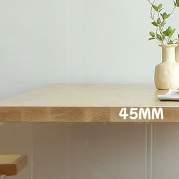 Natuurlijke afwerking dennenhout dinerset 1/2/3/5 stuks moderne dinette set