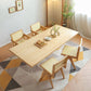 Natuurlijke afwerking dennenhout dinerset 1/2/3/5 stuks moderne dinette set