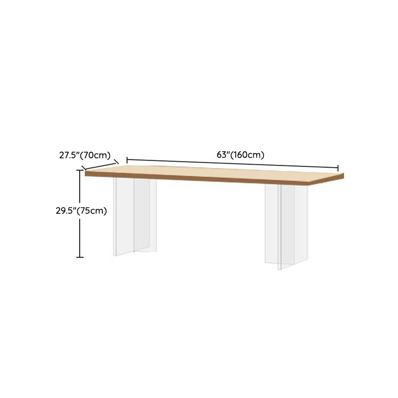 Natuurlijke afwerking dennenhout dinerset 1/2/3/5 stuks moderne dinette set