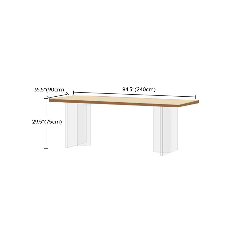 Natuurlijke afwerking dennenhout dinerset 1/2/3/5 stuks moderne dinette set