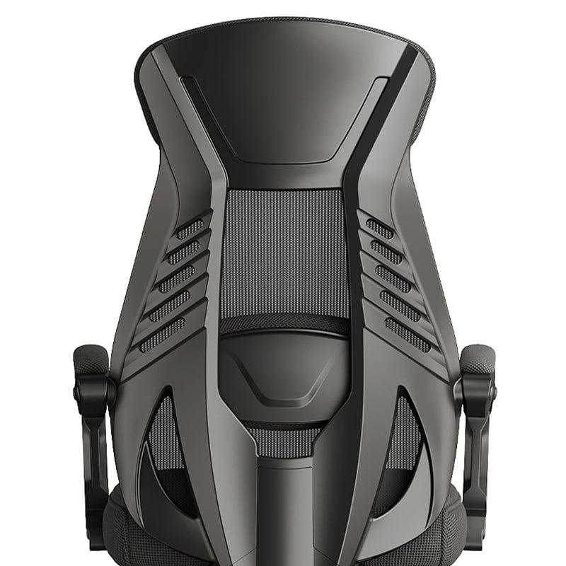 Modern Ergonomic No Wheels Arm Chair High Back Fixed Arms Office Desk Clearhalo 'furn' 'furn_office_chair' 'Furniture' 'Office Chairs' 'Office Furniture' 'office_chair' 7325487