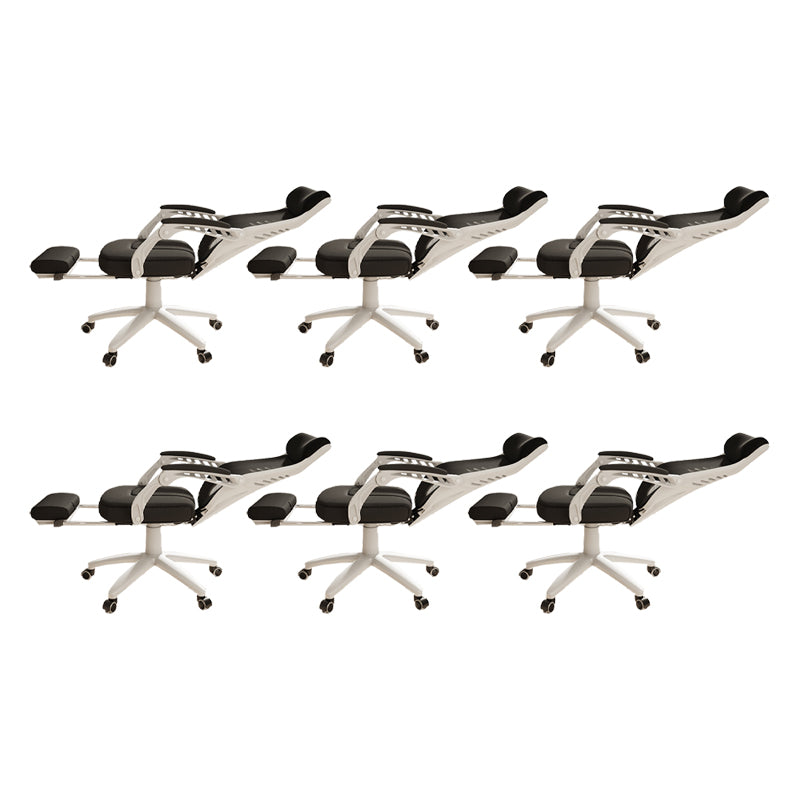 Sedia da back office alta rowivel ergonomica sedia a bracciola regolabile