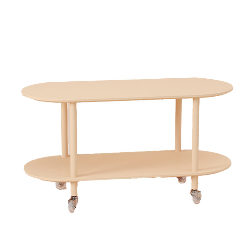 14" Wide Contemporary Corner Table Storage Oval Accent Side Table Clearhalo 'Coffee & Accent Tables' 'End & Side Tables' 'end_side_tables' 'furn' 'furn_end_side_tables' 'Furniture' 'Living Room Furniture' 7325677
