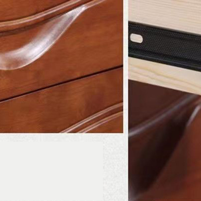 Comodino moderno per il comodino in legno con 2 cassetti