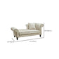 Faux Leather/Fabric Accent Chair Traditional Flared Arms Chaise Clearhalo 'Chairs & Seating' 'Chaise Lounge' 'chaise_lounge' 'furn' 'furn_chaise_lounge' 'Furniture' 'Living Room Furniture' 7326733
