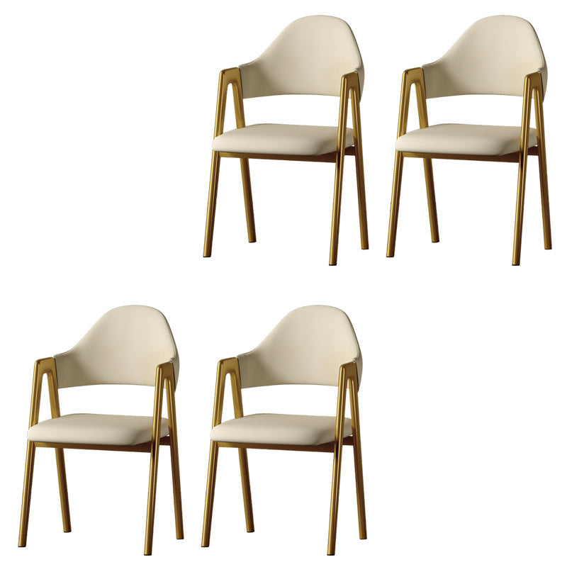 Silla de brazo tapizado contemporáneo en el hogar silla de comedor en casa