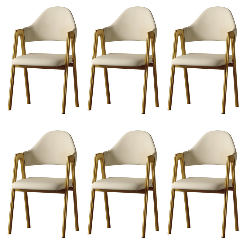 Silla de brazo tapizado contemporáneo en el hogar silla de comedor en casa