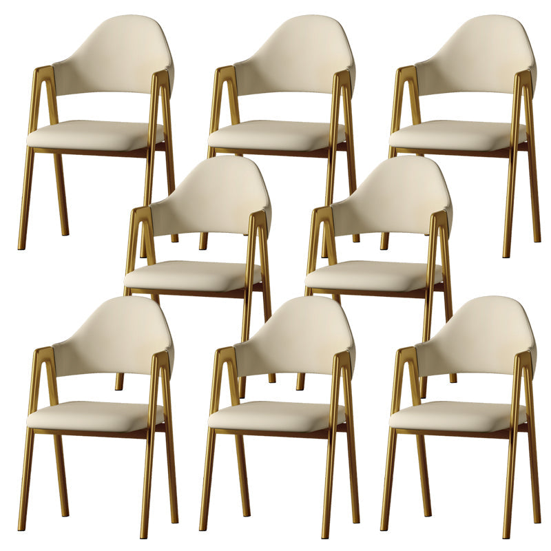 Silla de brazo tapizado contemporáneo en el hogar silla de comedor en casa