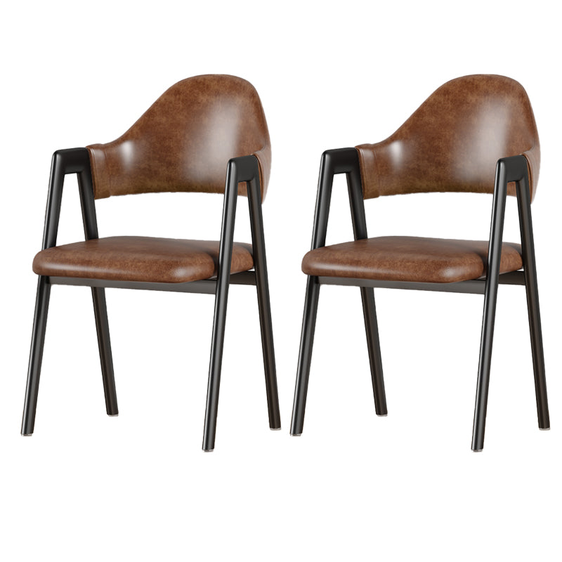 Silla de brazo tapizado contemporáneo en el hogar silla de comedor en casa