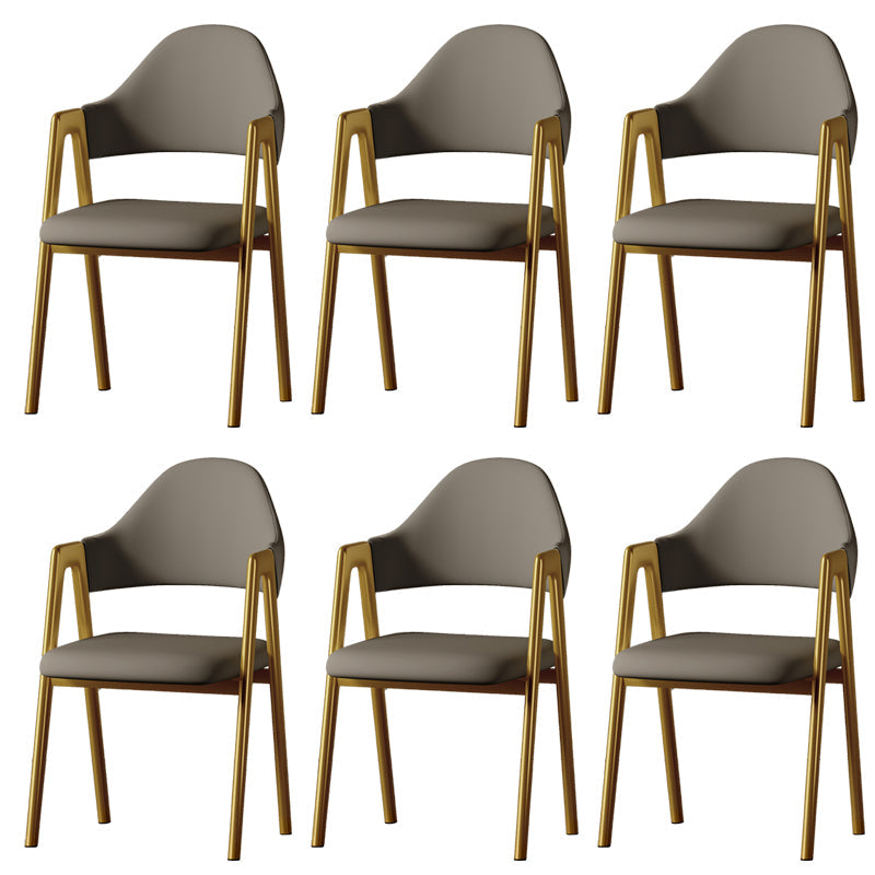 Silla de brazo tapizado contemporáneo en el hogar silla de comedor en casa