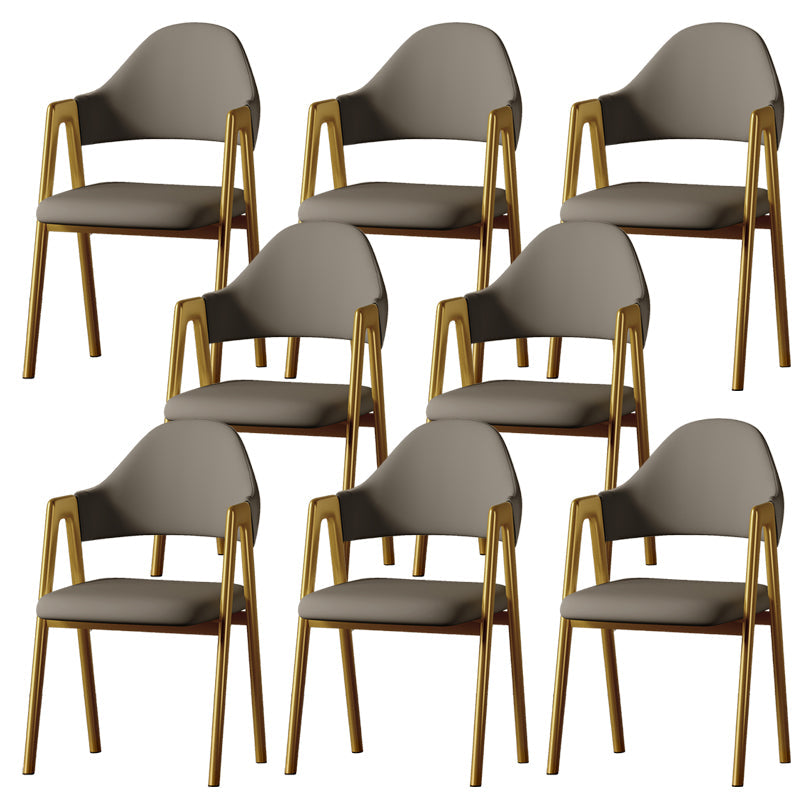 Silla de brazo tapizado contemporáneo en el hogar silla de comedor en casa