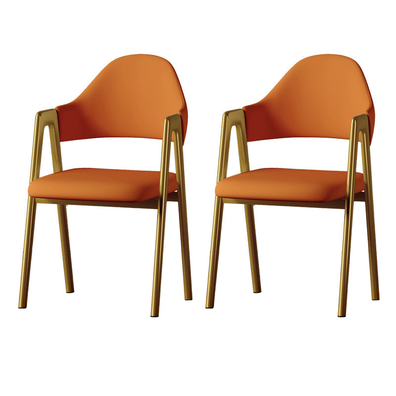 Silla de brazo tapizado contemporáneo en el hogar silla de comedor en casa