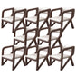 Open Back Arm Chairs Solid Wood Dining Chairs for Dining Room Off-White 8 Piece Set Walnut Clearhalo 'Dining Chairs' 'Dining Tables & Seating' 'dining_chair' 'furn' 'furn_dining_chair' 'Furniture' 'Kitchen & Dining Furniture' 7327036