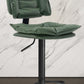 Glam Style Faux Leather Bar Stools Swivel Adjustable Height Bar Stool with Black Base Clearhalo 'Bar Furniture' 'Bar Stools' 'bar_stools' 'furn' 'furn_bar_stools' 'Furniture' 'Kitchen & Dining Furniture' 7327263