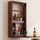 Table de bar rectangulaire en bois massif, table de salle à manger extensible pour la cuisine