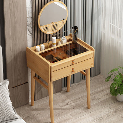 Mident secolo moderno moderno tavolo da trucco vanità per vanità mirrorl con cassetti per la camera da letto