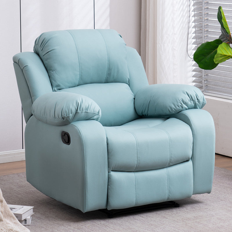 Home theater contemporaneo reclinabile solido color metallo rock manuale-push botton