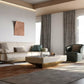 Glam Rectangular Slate Coffee Table 4 Drawers 1 Single Cocktail Table Clearhalo 'Coffee & Accent Tables' 'Coffee Tables' 'coffee_tables' 'furn' 'furn_coffee_tables' 'Furniture' 'Living Room Furniture' 7328328
