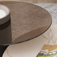 Round Slate Top Coffee Table Glam Drum Coffee Cocktail Table with Drawer Clearhalo 'Coffee & Accent Tables' 'Coffee Tables' 'coffee_tables' 'furn' 'furn_coffee_tables' 'Furniture' 'Living Room Furniture' 7328386