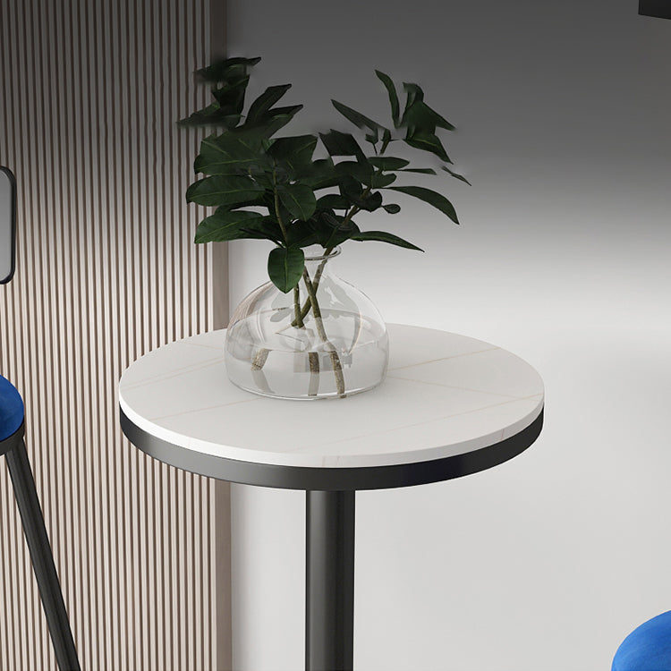 Moderne ronde bartafelset 1/3 stuks ijzeren frame bartafel en krukken