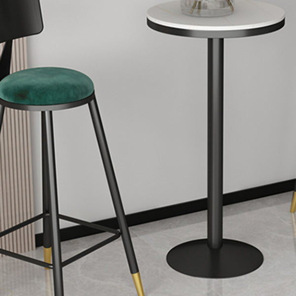 Moderne ronde bartafelset 1/3 stuks ijzeren frame bartafel en krukken