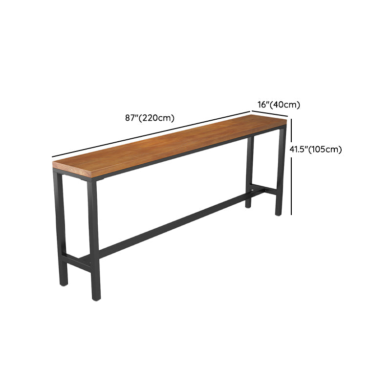 Set tavolo da bar moderno da pub 1/5/9 pezzi Tavolo e sgabelli da bar in legno massello e ferro