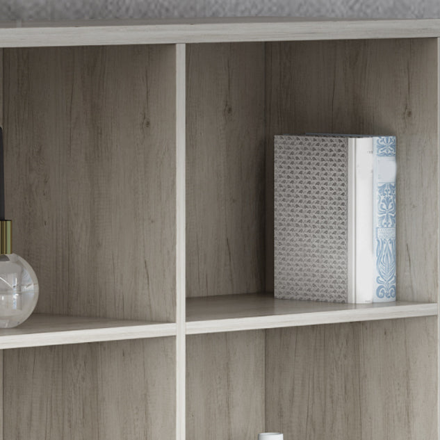 Archivo de archivos modernos Archivo lateral de madera con almacenamiento de bloqueo