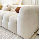 Keks Back Smoking Arm Sofa Scandinavian 25,6 "H SEINET mit Kissen