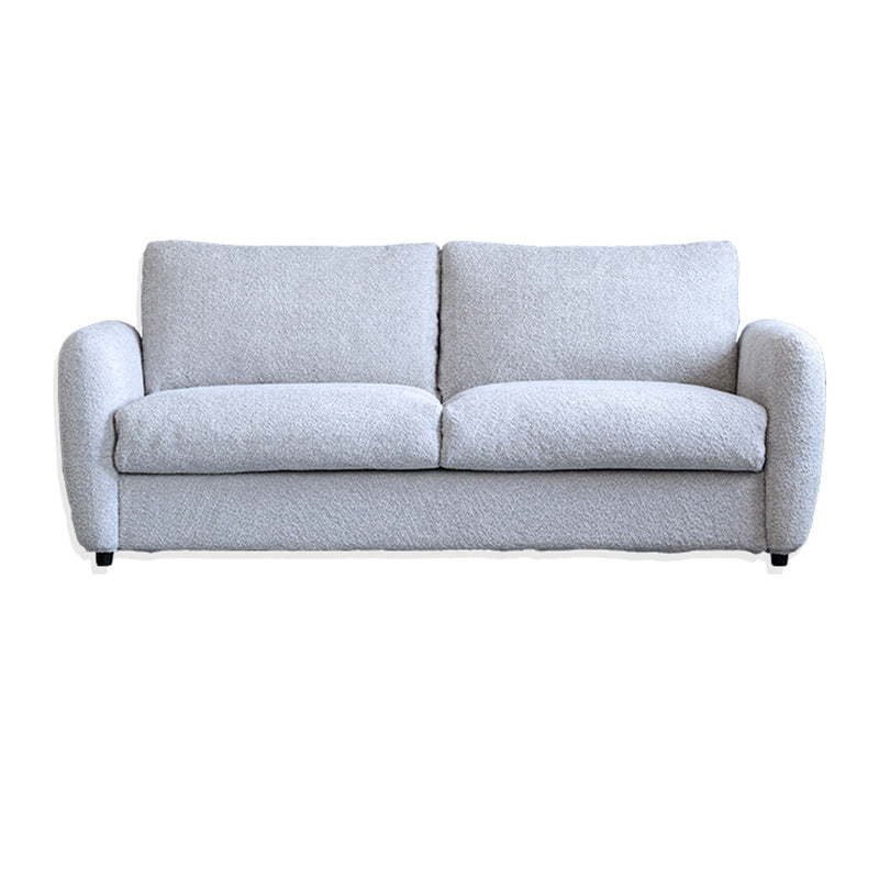 38" Wide Scandinavian Sofa Futon Foldable Upholstered Sleeper Sofa Clearhalo 'furn' 'furn_futons' 'Furniture' 'Futons & Daybeds' 'Futons' 'Living Room Furniture' 7328549