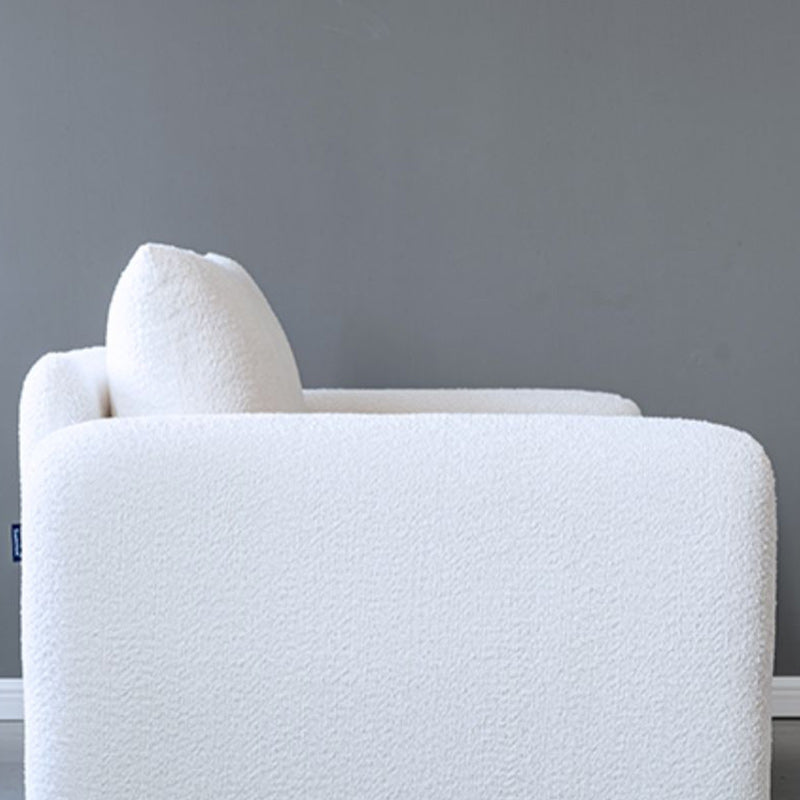 38" Wide Scandinavian Sofa Futon Foldable Upholstered Sleeper Sofa Clearhalo 'furn' 'furn_futons' 'Furniture' 'Futons & Daybeds' 'Futons' 'Living Room Furniture' 7328552