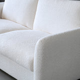 38" Wide Scandinavian Sofa Futon Foldable Upholstered Sleeper Sofa Clearhalo 'furn' 'furn_futons' 'Furniture' 'Futons & Daybeds' 'Futons' 'Living Room Furniture' 7328554