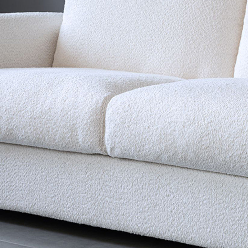 38" Wide Scandinavian Sofa Futon Foldable Upholstered Sleeper Sofa Clearhalo 'furn' 'furn_futons' 'Furniture' 'Futons & Daybeds' 'Futons' 'Living Room Furniture' 7328557