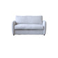38" Wide Scandinavian Sofa Futon Foldable Upholstered Sleeper Sofa 52"L x 38"W x 33"H Light Grey Clearhalo 'furn' 'furn_futons' 'Furniture' 'Futons & Daybeds' 'Futons' 'Living Room Furniture' 7328561
