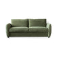 38" Wide Scandinavian Sofa Futon Corduroy Upholstered Sleeper Sofa