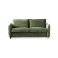 38" Wide Scandinavian Sofa Futon Corduroy Upholstered Sleeper Sofa