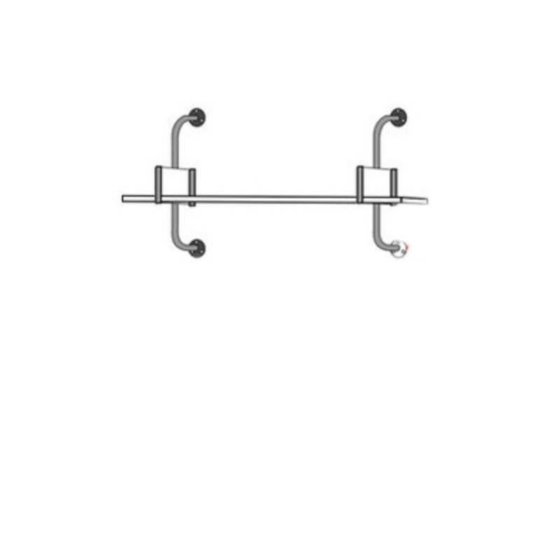 Eigentijdse witte boekenkast zwevende back -boekenplank met planken met planken