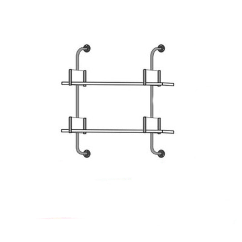 Eigentijdse witte boekenkast zwevende back -boekenplank met planken met planken