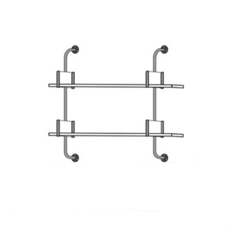Eigentijdse witte boekenkast zwevende back -boekenplank met planken met planken