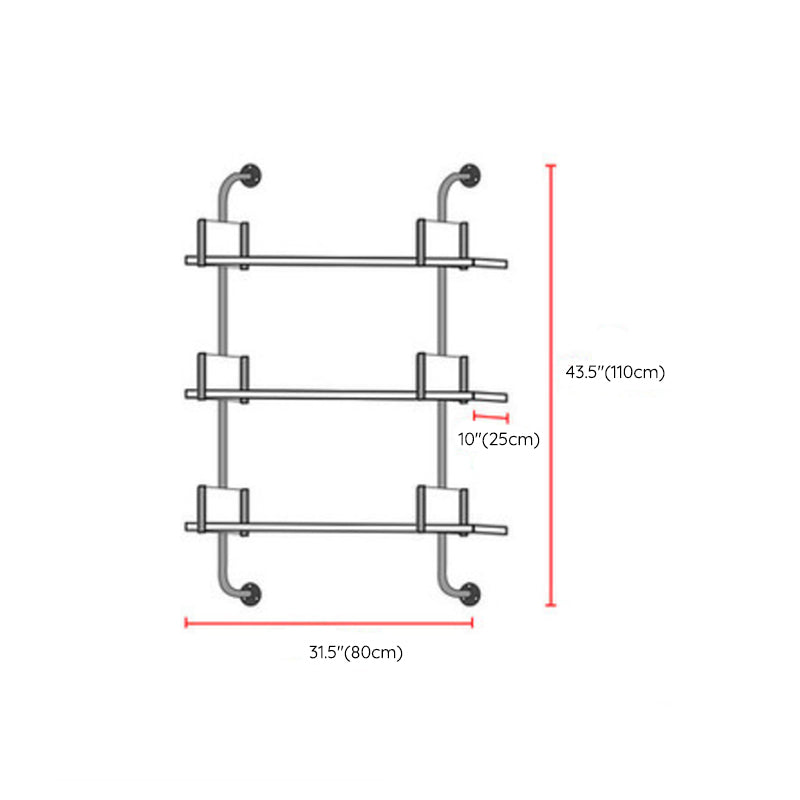 Eigentijdse witte boekenkast zwevende back -boekenplank met planken met planken