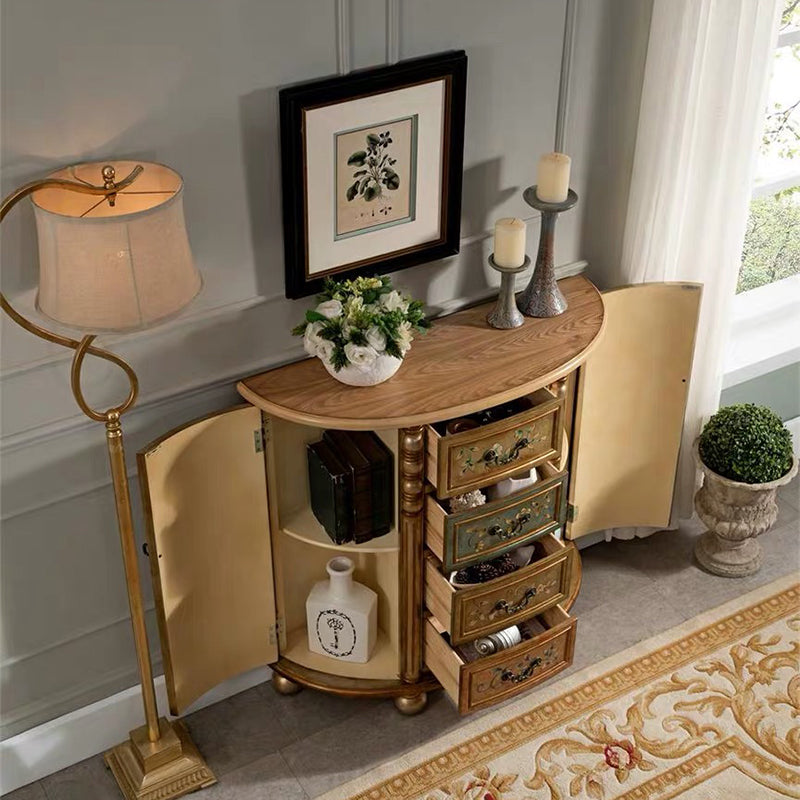 Industrial Distressed Wood Storage Cabinet 2 Doors Rectangle Accent Cabinet Clearhalo 'Cabinets & Chests' 'cabinets_chests' 'furn' 'furn_cabinets_chests' 'Furniture' 'Living Room Furniture' 7329201